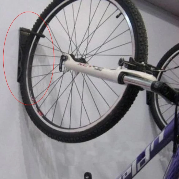 30 кг Емкость горный велосипед хранения настенные стеллажи крепкая стальная Губка крышка вешалка крюк Аксессуары для велосипеда