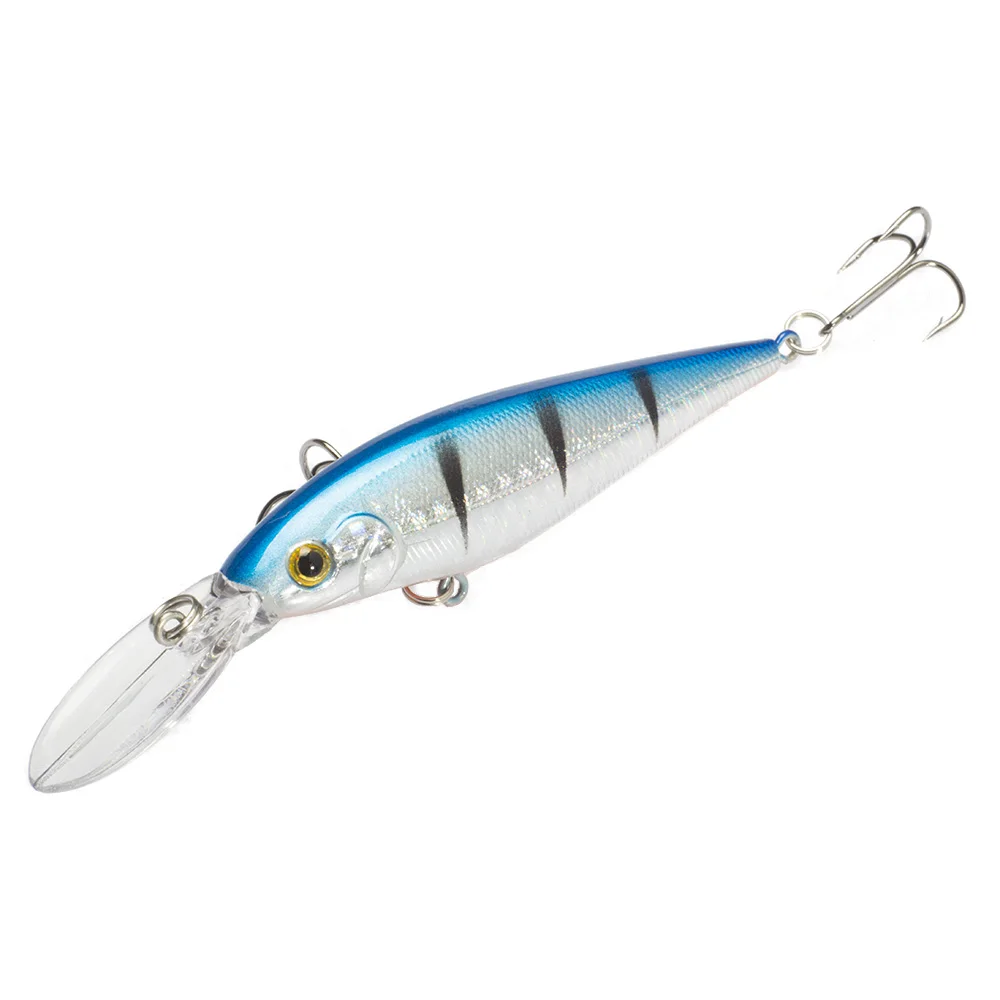 Bimmor Brand Quality Floating Fishing Minnow Lures Lures 10 Colors 11cm / 10g Plastic Fly Pesca Wobler Hard Bait Crankbait 1ks / lot