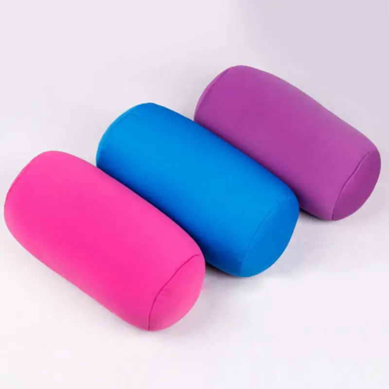 30cmx16cm Cylindrical pillow Micro Mini Microbead Back Cushion Roll