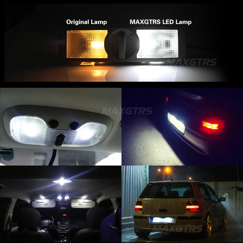 2X автомобильный фестон Cree чип светодиодный светильник 31 мм/36 мм/39 мм/41 мм C5W 12 В номерной знак лампа Интерьер купольная лампа для чтения супер белый