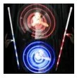 Star Lite Танцы Кейн (Складной deluxe) синий свет/красный свет/фокусы/этап магии/реквизит