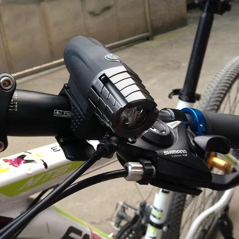 Водонепроницаемая MTB лампа супер яркая 200LM USB перезаряжаемая велосипедная