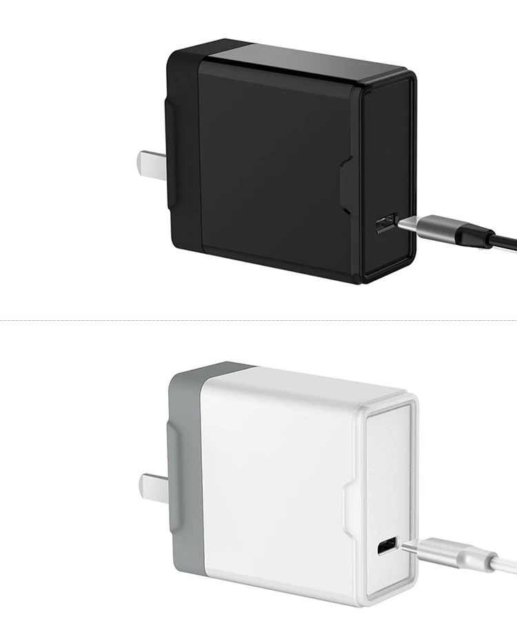 QC4.0PD зарядное устройство для быстрой зарядки 30 Вт адаптер type-C зарядное устройство Зарядка PD головка для iPhone X samsung Xiaomi Mi 9 huawei