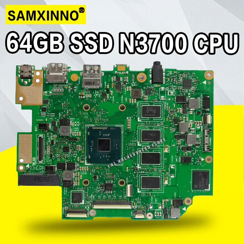 E403SA MAIN_BD._ 4G/N3700U EMMC 64G материнская плата на плате N3700 CPU 4G память SSD для ноутбука For Asus