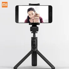 Xiaomi ручной мини-штатив 3 в 1 Автопортрет монопод телефон Selfie Stick Bluetooth пульт дистанционного спуска затвора