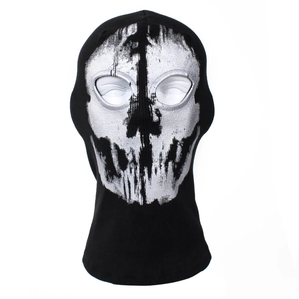 

Cosplay Party Skull Ghost Mask Skateboard Motorcycle Bike Hood Halloween Balaclava Face Mask autumn winter Beanies