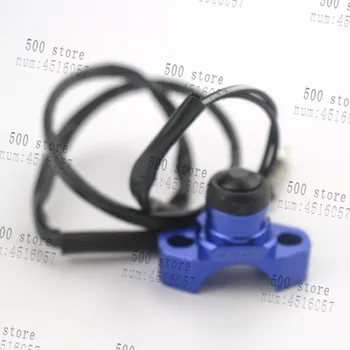 

CNC BILLET UNIVERSAL ENGINE STOP START KILL SWITCH BUTTON For YZ85 YZ125 YZ250 YZ250F YZ450F WR250F WR450F Motorcycle BLUE