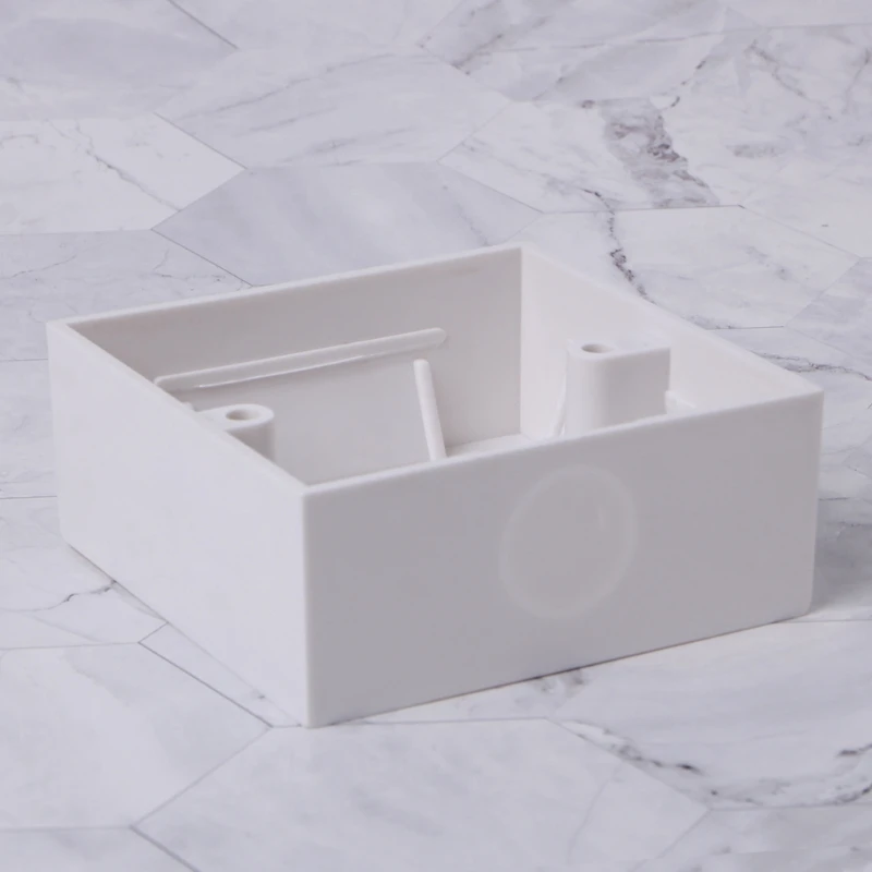 

86 X 86mm Waterproof Wall Plate Junction Box Back Plate Box Outer Side Back Box #Sep.10