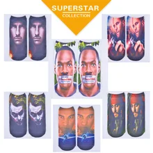 2015 new 3d printinghot stars printing fashion women funny socks wholesale chaussette femme meais calcetines hombre sokken