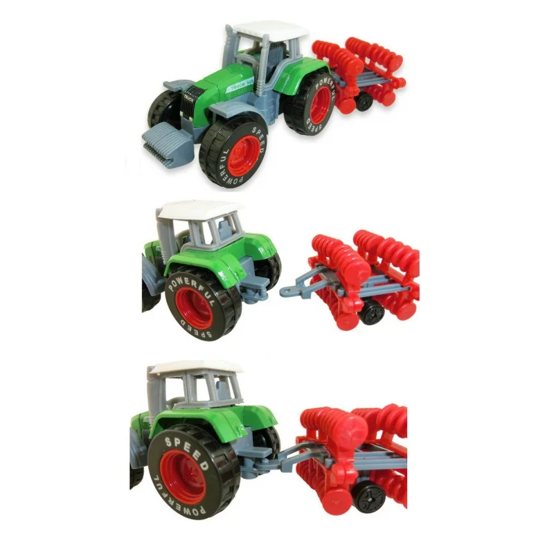 sent randomly for 4styles alloy engineering car tractor toy model farm Vehicle belt boy toy car model children\'s Day Xmas gifts