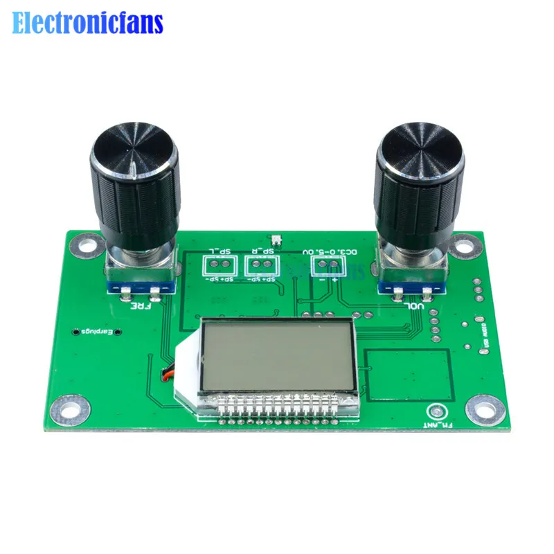 

87-108MHz DSP PLL Digital Stereo FM Radio Receiver Module With Serial Control Frequency Range 50Hz-18KHz