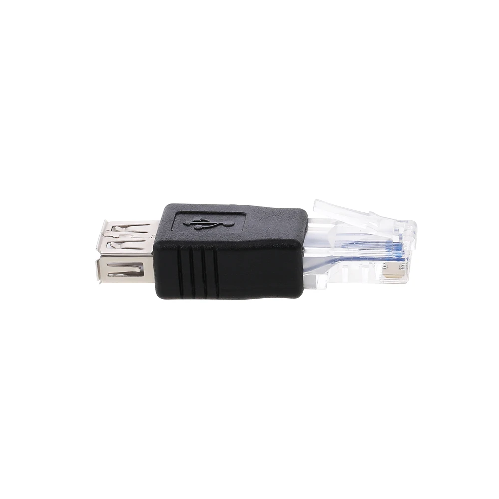Портативный USB к RJ45 адаптеру USB2.0 гнезду Ethernet Штекерный разъем адаптера для ADSL