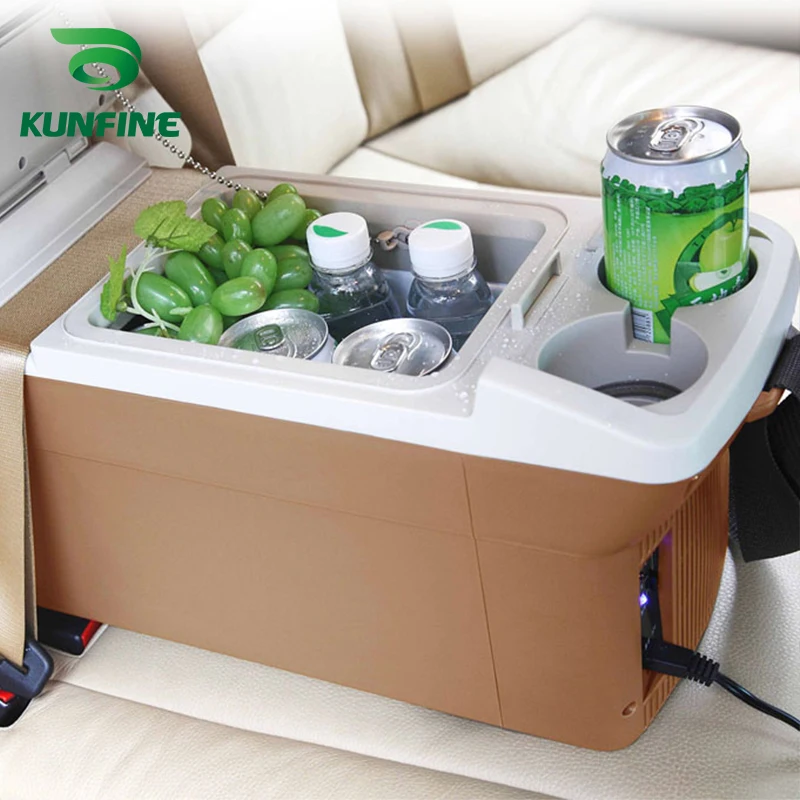 KUNFINE DC 12V24V 110-240V AC Car Refrigerator Multi-Function Fridge Compressor Vehicel Protable Refrigerator Freezer Cooler PN-06 (6)