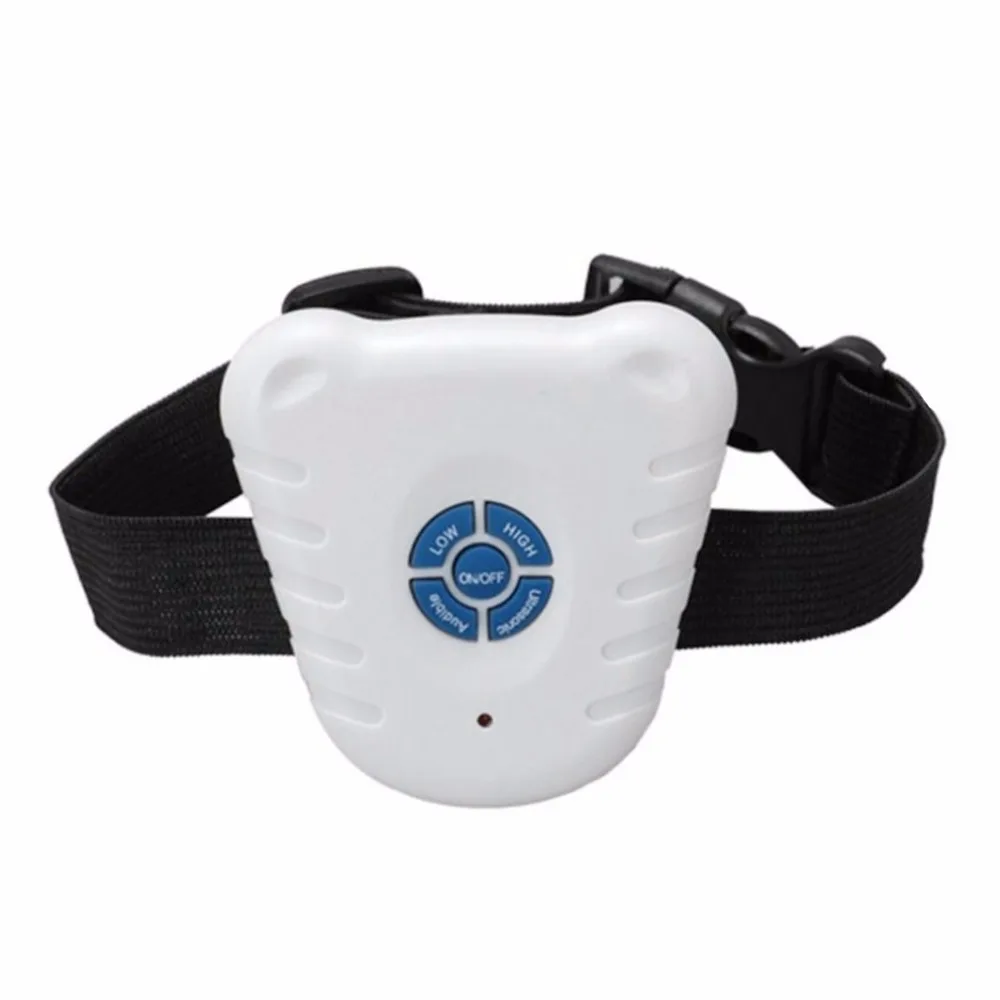 

Ultrasonic Pet Dog Accessories Anti Bark No Barking Electric Shock Vibration Pet Dog Training Collar Stopper Drop Shipping