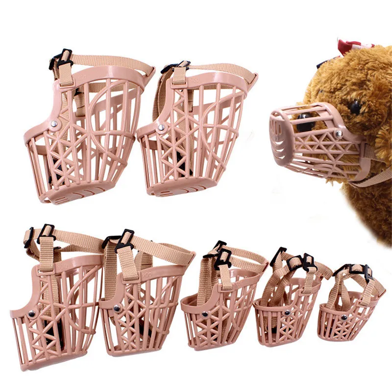 Модная маска для рта для собак экологичный материал чехол для собак для маленьких и средних собак аксессуары для животных принадлежности(розовый