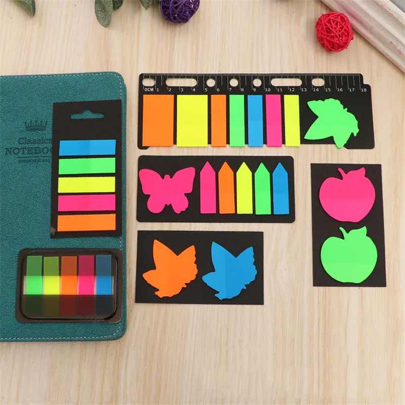 Cute Kawaii Boxed Memo Pad Sticky Notes index Posted It Planner ...