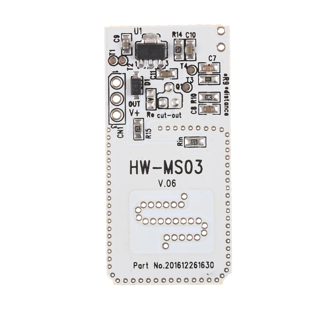 

1PCS 24GHz High Performance Radar Sensors Microwave Radar Module HW-MS03 Mini Size Mixture Electric Sensor Module Board