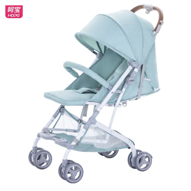 

HOPE High View Super Light Baby Stroller Pram Portable Foldable Travel Boarding Car Newborn Baby Carriage Lie Flat Pushchair
