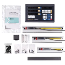 Цифровой дисплей полный набор фрезерный/Токарный станок/сверлильный станок dro 3-осевой цифровой индикация с 3 шт линейная шкала