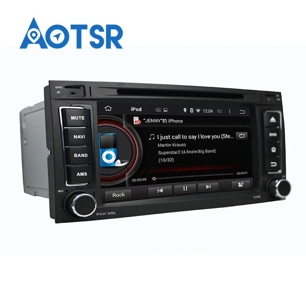 Perfect Android 8.0 32+4GB Car DVD player GPS navigation radio For VW Volkswagen TOUAREG 2002-2010 MULTIVAN 2008-2012 multimedia radio 5