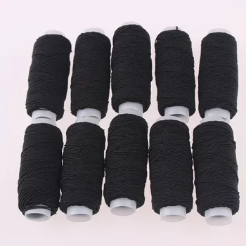 

High Quality Nylon Elastic Sewing Thread 10 Rolls Elastic Thread For Knitting String Thread For Sewing Clothes Accessories