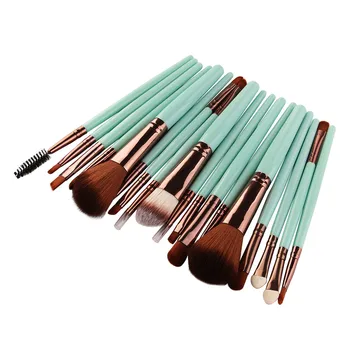 

18 pcs/SET Makeup Brush Set tools Make-up Toiletry Kit Wool Make Up Brush for women 6.14