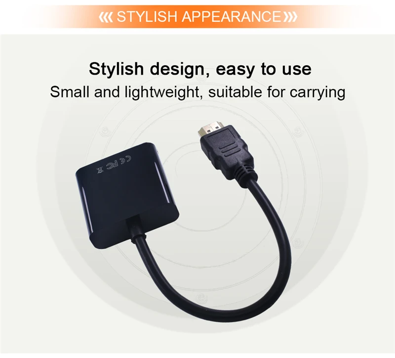 High-Quality-Male-To-Female-Hdmi-To-Vga-Converter-Cable-Adapter-Hdmi2vga-for-PC-Laptop-PS3-HD-1080P-HDTV-HDMI-Kabel-Adaptator (7)