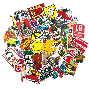 

100 PCS Colorful Waterproof Sticker Animal Cartoon Graffiti Stickers for DIY Skateboard Guitar Suitcase Laptop Bicycle Stickers