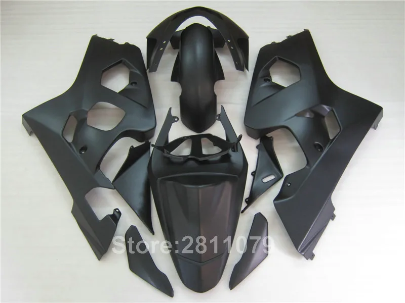 Aftermarket moto ЧАСТИ обтекатель комплект для SUZUKI srad GSXR600 04 05 GSXR 600 750 2004 2005 матовый черный обтекатели комплект TI01