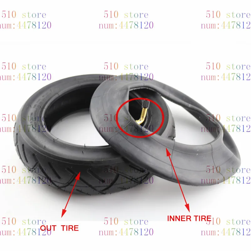 10X2,50 Высококачественная 10-дюймовая шина для электрического скутера и скоростной дороги с внутренней трубкой 10x2,5 надувная шина