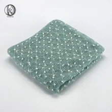 Don& Judy 2 шт./лот(75x50 см) акриловые вязаные Маленькие обертки с помпонами реквизит для фотосъемки новорожденных подарок на день рождения ребенка