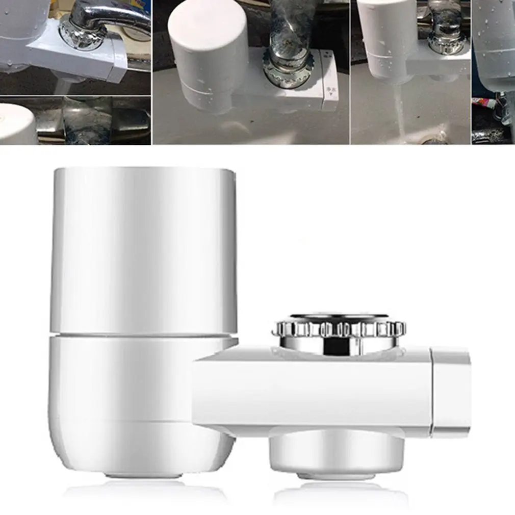 

Creative Faucet Filter Splash Proof Tap Nozzle Water Purifier Medical Stone Magnetized Water Filter Kitchen Tool