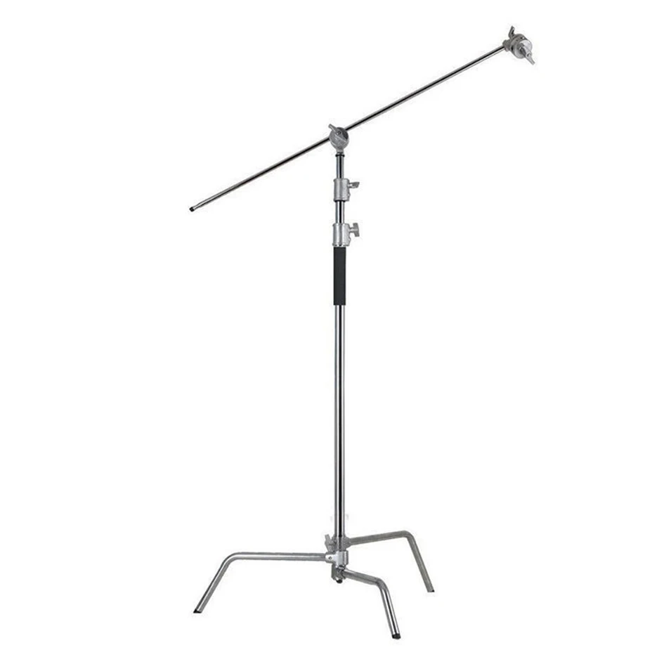 ALUMOTECH-3200K-5500K-Ballast-7M-Cable-C-Stand-4-LED-Tubes-Pro-Kino-For-Photography-Studio(4)