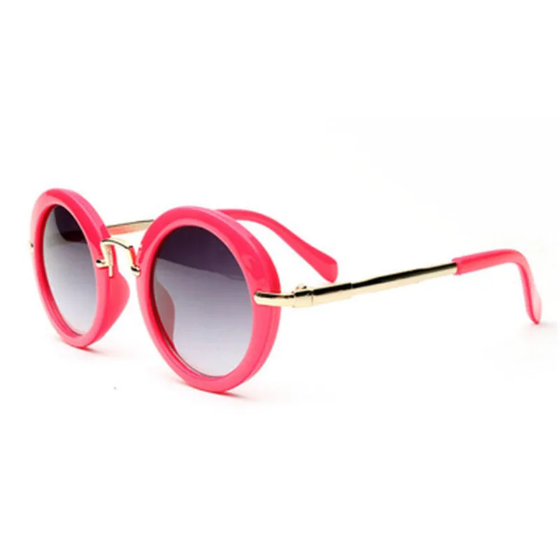 Beautyeye модные круглые детские солнцезащитные очки, детские солнцезащитные очки, анти-УФ детские винтажные очки для девочек, крутые 6 видов цветов infantil UV400
