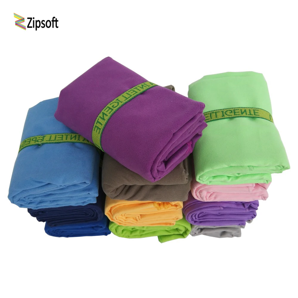 Zipsoft مناشف شاطئ من الميكروفايبر مع ضمادة سريعة تجفيف السفر الرياضة السباحة رياضة اليوغا حمام الكبار بطانية سبا بادي الأغطية 2019 Zipsoft مناشف شاطئ من الميكروفايبر مع ضمادة سريعة تجفيف السفر الرياضة السباحة رياضة اليوغا حمام الكبار بطانية سبا بادي الأغطية 2019