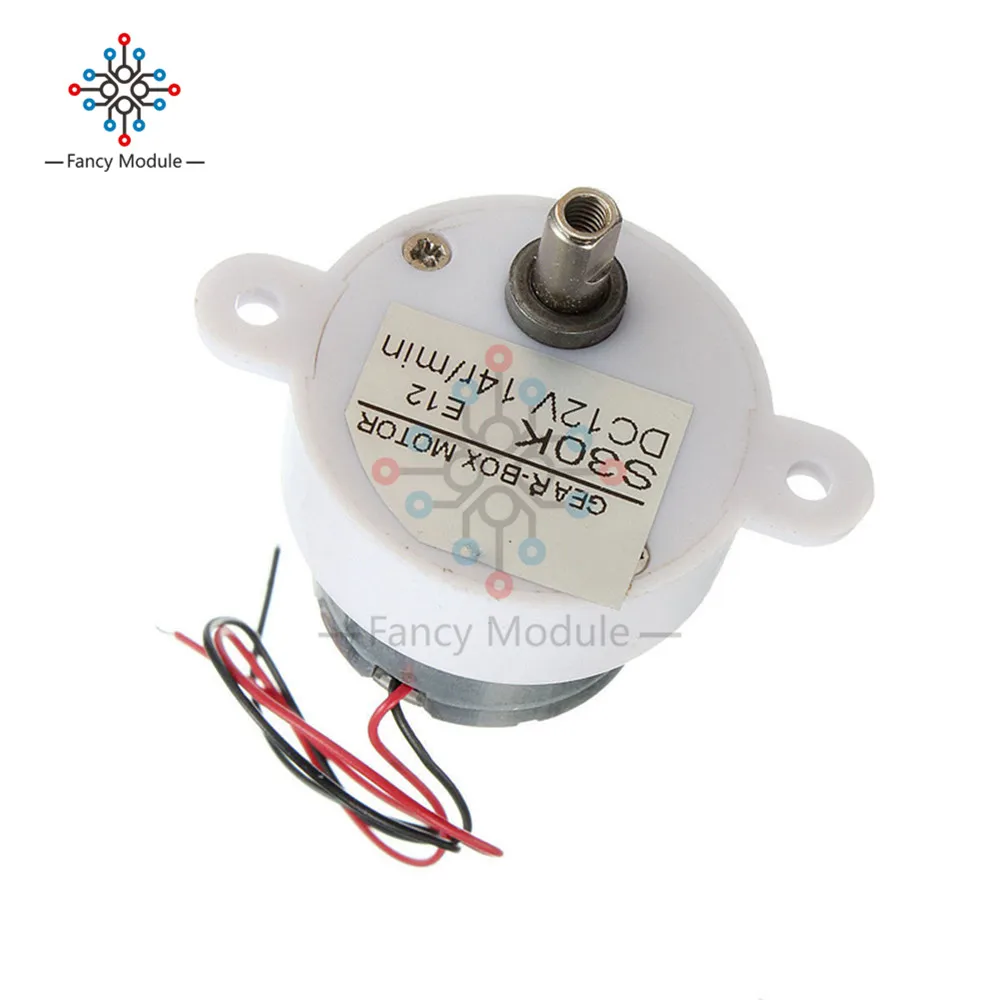 Электродвигатель с высоким крутящим моментом 12 В 14 об/мин 2 провода|motor motor|motor