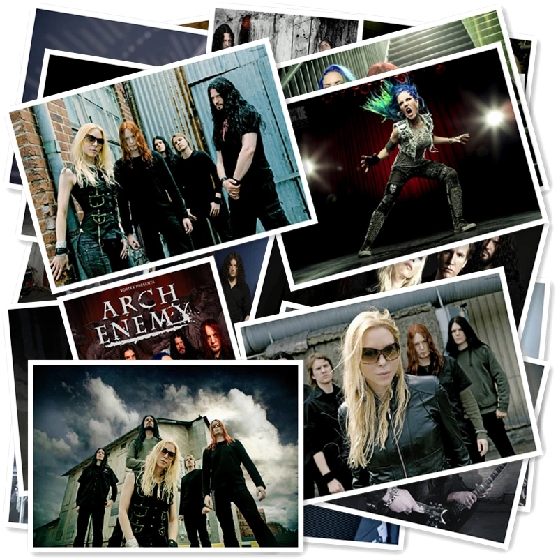 C1-4# Arch Enemy Классическая серия наклейка 20/шт ПВХ наклейка Дорожный чемодан PencilBox велосипед Телефон подвижная пластина Граффити стиль