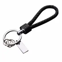 Модный мужской кожаный брелок кольцо брелока автомобильный брелок на подарок YYH# Vicky