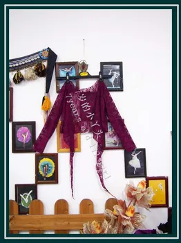 

.Lace belly dance top Gypsy Bohemian top korea lace 9 sleeve top DM18