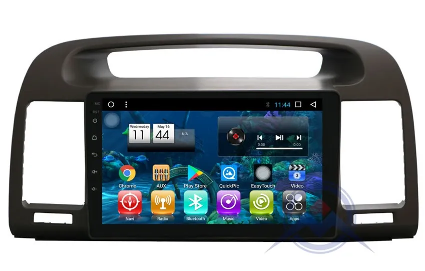 Discount 9 inch Android Octa Core Car Multimedia player For TOYOTA Camry XV30 2000~2006 Car DVD GPS Radio Stereo with maps 2GB RAM 13