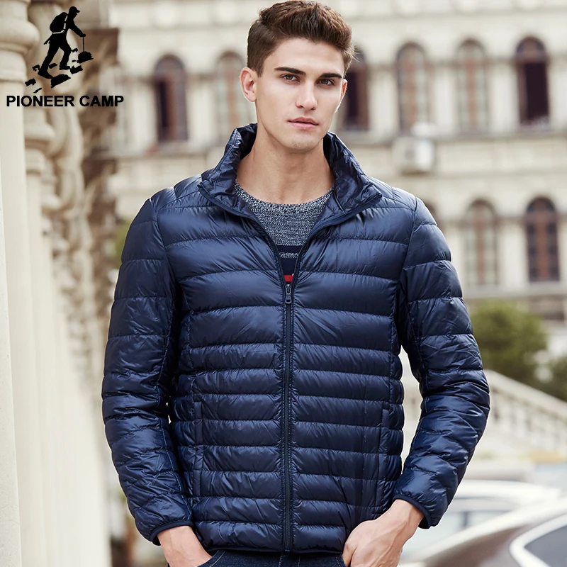 Pioneer Camp new winter down parka men brand clothing top quality male ...