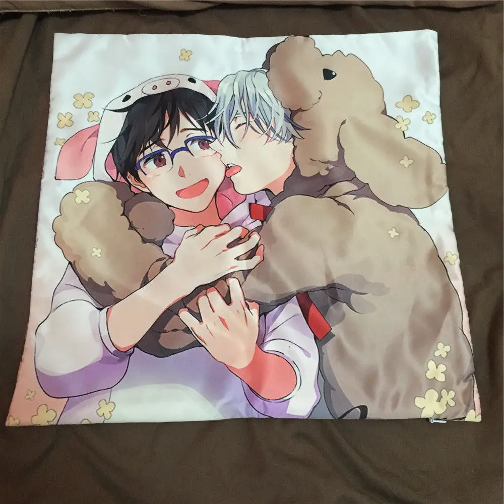Двусторонняя Подушка с рисунком аниме Yuri On Ice чехол для телефона Otaku Cosplay 09|cosplay