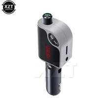 Беспроводной Bluetooth автомобиля без использования рук, fm автомобильный комплект передатчик MP3 плеер Dual USB быстрее 2.4A newesat портативный