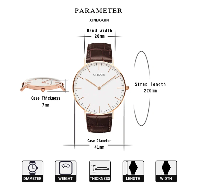 XINBOQIN марка нейтральной дизайнер красочные полосы холст часы Для мужчин кварцевые наручные часы нейлон часы модные простые 2 руки Relojes