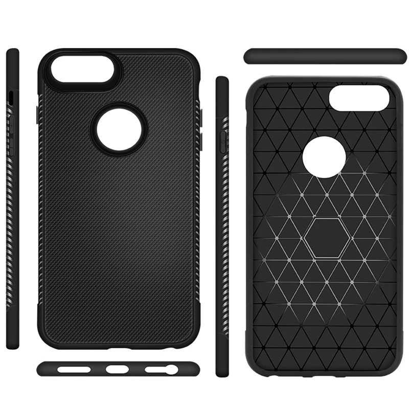 

Soft Silicone Phone Case For iPhone X Case for iphone 6 6S Anti Slip Thin TPU Case for iPhone 7 8 Plus Anti-knock back cover