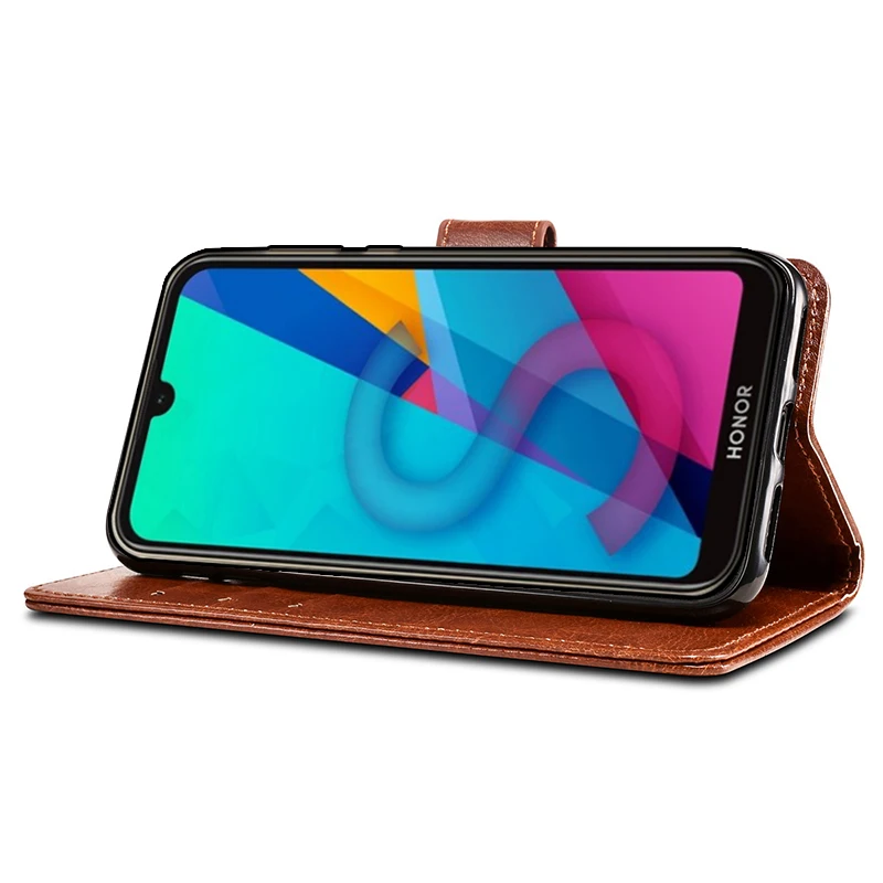 Phone Case Leather Phone Case Leather Wallet Case Leather Case Huawei Honor 9S Case Honor 8S Case Flip 5.7" Magnetic Wallet Leather Book for Huawei 8S 8 S S8 KSE-LX9 Cover