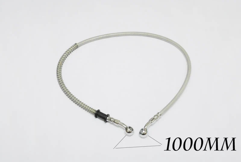 Brand new 100% 1000MM MOTORCYCLE MADE STAINLESS STEEL BRAKE LINES HOSES 10MM caliber Clutch modification Universal | Автомобили и