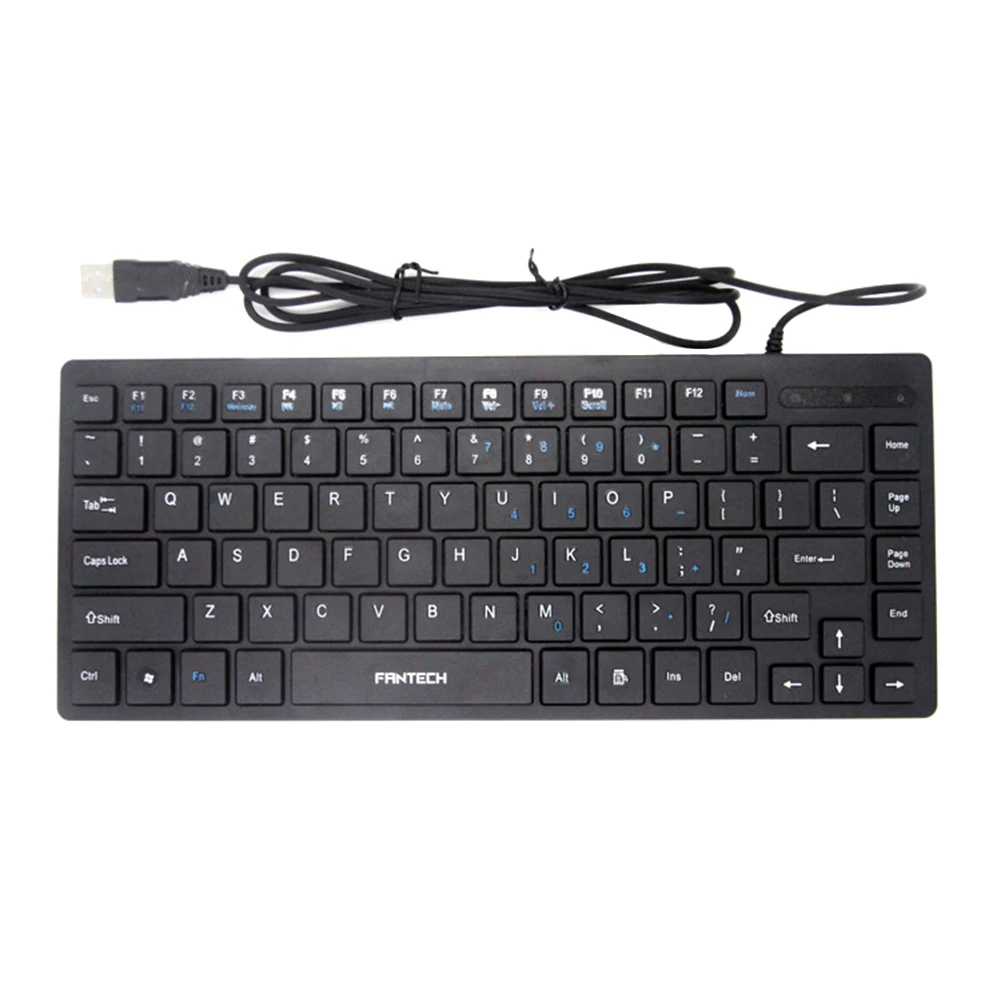 

Universal Waterproof Office Keyboard 8.85inch Compact Wired Keyboard for Windows XP/Vista/7/8/10 QJY99