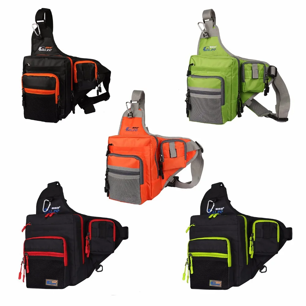 

Ailuya Knight Saddle Bag for Lure New Multi-purpose Fishing Tackle Lure Pack Bag