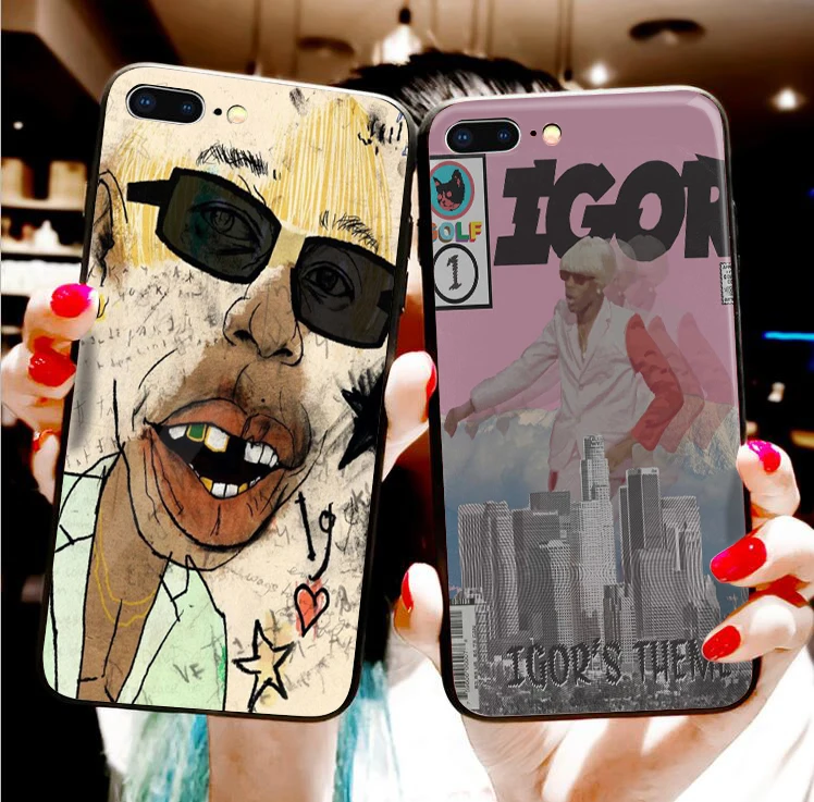 Tyler, The Creator- IGOR Colored soft silicone phone case for iphone 6 6s 6plus 7 7plus 8 8plus XR XS XSMAX 11 pro